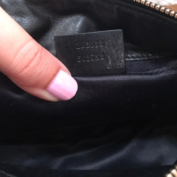 😍 Authentic GUCCI Black Suede Clutch/Wristlet - Picture 8 of 8